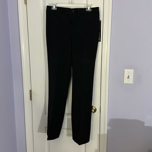 NWT straight leg black slacks